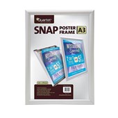 Quartet Instant Poster Frame A3 Silver