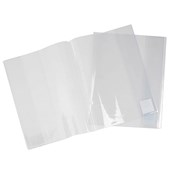 Contact Scrap Book Slip Cover Clear Pack 5