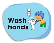 Signs Outdoor Memory Joggers Wash Hands