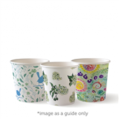 BioPak 120Ml 4Oz Cup  Art Series 50 Pack