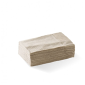 Biopak DFold Compact 1 Ply Dispenser BioNapkin Natural