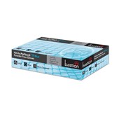 Bastion Nitrile Powder Free Disposable Gloves Blue Medium Pack 100 Sold as Each 10 in a Box