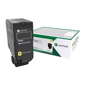 Lexmark 74C6HY0 HY Yellow Toner