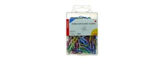 Esselte paper clips come in a handy reusable plastic case