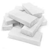 Aspire Large White Pencil Erasers Box 20