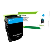 Lexmark 708HC HY Cyan Laser Toner CS310  CS410  CS510