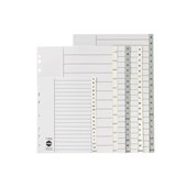 Marbig Dividers A to Z Tab PP A4 Grey
