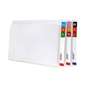 Avery Shelf Lateral Files with Tubeclip White 100 Pack