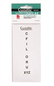 Crystalfile Tab Indicator Inserts White