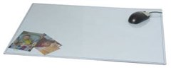 Bantex Desk Mat Round Corners 45x68cm Large Clear