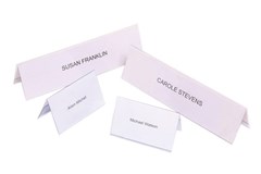Rexel Name Plate Large 25 Box