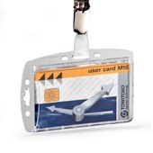 Durable Pass Holder 85x54mm Single 25 Box