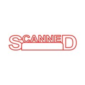 Shiny Stamp SEN2252 Pre Inked ScannedOutline with Red Date