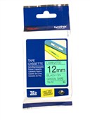 Brother TZe731 Labelling Tape 12mm Black on Green