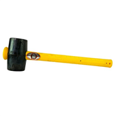 Thor 54MM Face Fiberglass Handle 405G Black Rubber Mallet