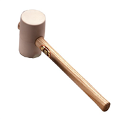 Thor 90MM Face Wood Handle 1350G White Rubber Mallet