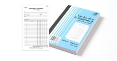 Olympic 624 Invoice  Statement Duplicate Book Blue Sold as Each 5 in a Pack