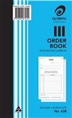 Olympic 638 Order Duplicate Book Blue Sold as Each 5 in a Pack