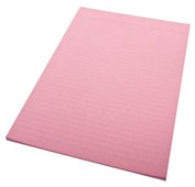 Quill Lined Writing Pads A4 Pink 10 Pack