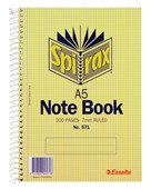 Spirax 571 Notebook Side Open 300 Pages Each A5 Sold as Each 5 in a Pack