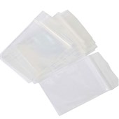 Cumberland Resealable Poly Bags 200x250 50 Clear 100 Pack
