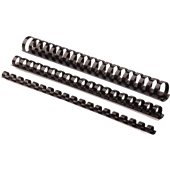 Fellowes Binding Comb Plastic 38mm Black 50 Box