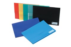 Marbig Polypick Document Wallet Foolscap Teal Sold as Each 12 in a Carton