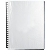 Marbig Refillable Display Book Clearfront A4 20 Pocket Green Sold as Each 20 in a Pack