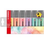 Stabilo Boss Highlighter Pastel 6 Wallet
