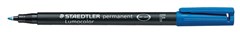 Staedtler 3183 Lumocolor Permanent Fine Blue 10 Box