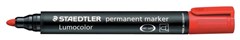 Staedtler 352 Lumocolor Permanent Marker Bullet Point Red Sold as Each 10 in a Box