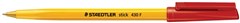 Staedtler 430F Ballpoint Pen Red 10 Box