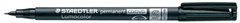 Staedtler Lumocolor CD DVD Marker Super Fine Black Each Sold as Each 10 in a Box