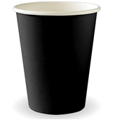 BioPak 280Ml  8Oz  Black Aqueous Cup 50 Pack