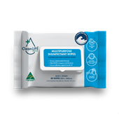 CleanLIFE Multipurpose Disinfectant Wipes Soft Pack 80 Each Sold as Each 12 in a Box