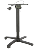 Durafurn Seattle Pneumatic Folding Base  Black