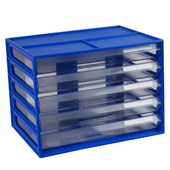 Italplast 5 Tier Cabinet Blueberry Each