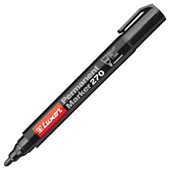 Luxor 270 Permanent Marker Bullet Tip Black Each Sold as Each 12 in a Box