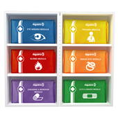 AeroKit Modulator 4 Series Workplace Plus Kit in Metal Cabinet Each