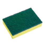 Sabco Sponge Scours Standard 15X10cm Pack 10