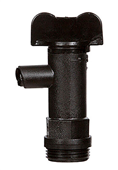 Northfork Tap for 15Lt Bulk Hand Wash Container Black